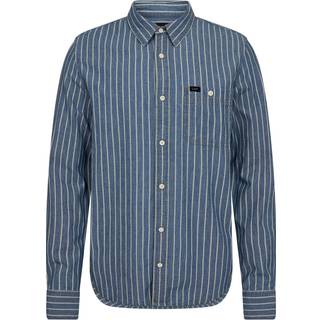 Leesure Shirt Indigo Dobby Size S
