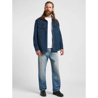 Lee 101 70's Shirt Dark Wash Size M