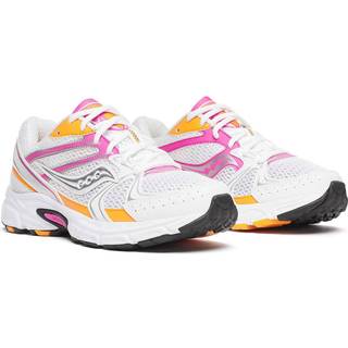 Saucony Saucony Womens White/Pink Ride Millennium Trainers