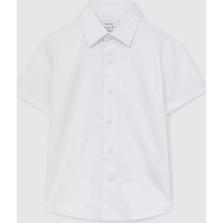 Reiss Reiss Woods Cotton Slim Fit Kortærmet Skjorter - 104-110cm (4-5 år)