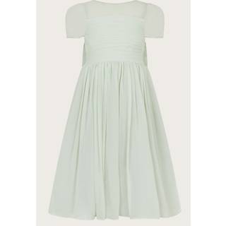 Monsoon Monsoon Claire Rynket Chiffon Kjole - 14 - 15 år (164 - 170cm)