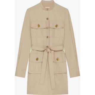 Givenchy 4G cotton poplin minidress - beige - L