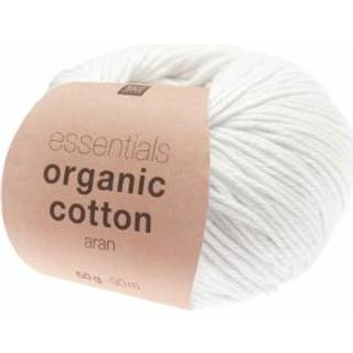 Essentials Organic Cotton aran - Weiß