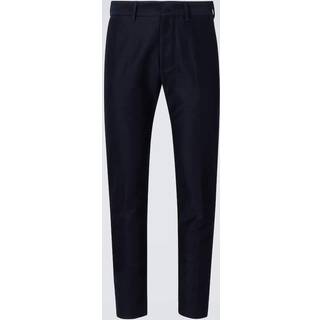 Tom Ford Cotton satin chinos - blue - 33
