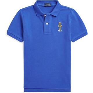 Polo Ralph Lauren Polo Ralph Lauren Blue Boys Polo Bear Pique Polo Shirt