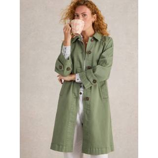 White Stuff White Stuff Green Oakleigh Denim Coat