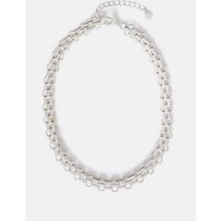 Mint Velvet Mint Velvet Silver Tone Short Chain Necklace