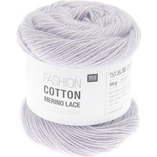 Fashion Cotton Merino Lace Solid Colours - Flieder