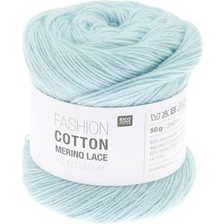 Fashion Cotton Merino Lace Solid Colours - Hellblau