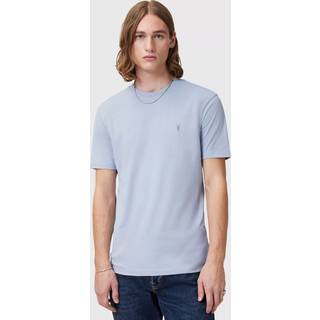 All Saints AllSaints Blue Brace Short Sleeve Crew Cotton Shorts