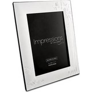 Two Tone Silver Plated Butterfly Frame 5x7 - P9159