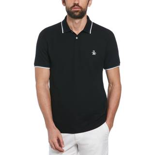 Original Penguin Original Penguin Textured Short Sleeve 100% Polo Shirt