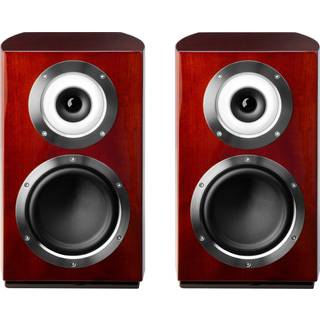 Cabasse Murano mahogni blank (sæt af 2) - Reolhøjttaler, 3, 150 W, 8 ohm