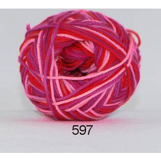 Cotton nr. 8 597 Print - Bomuld fra Hjertegarn - 2975