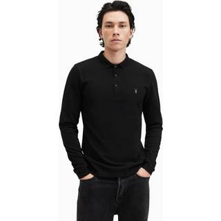 AllSaints Reform Longsleeve Polo ShirtM