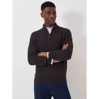 Crew Clothing Crew Clothing Company Quarter Zip Knitted Trøje