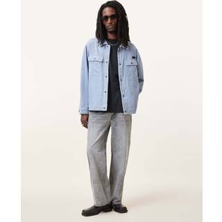 All Saints AllSaints Blue Castleford Shirt