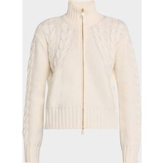 Max Mara Mabel wool and cashmere jacket - white - L