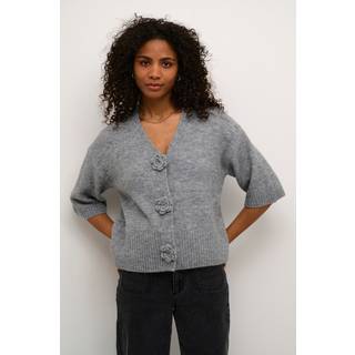Kaffe Karosie Cardigan Strik 10509480 Grey Melange (SMALL)