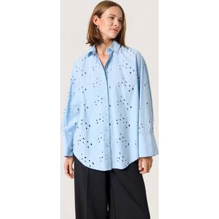 Soaked In Luxury Sliva Shirt Ls Bluser 30407923 Chambray Blue (XSMALL)