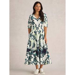 White Stuff Kate Linen Blend Dress36