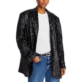 Sara Blazer - Black Sequin L