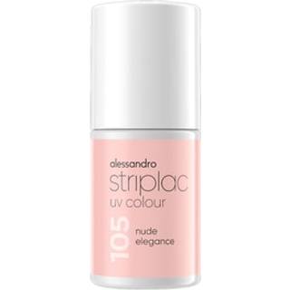 Alessandro Negle Striplac-UV-ColourUV Nagellack 105 Nude Elegance 6,5 ml () - 6,5 ml
