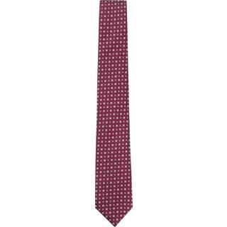 Slips i silkeblanding med jacquard-mønster
