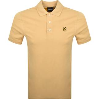 Lyle And Scott Plain Polo T Shirt Yellow
