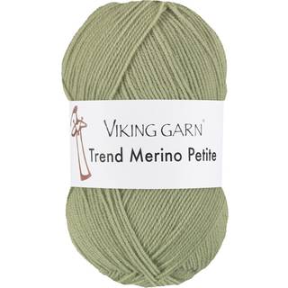 Viking Trend Merino Petite 336 Lys grøn Indhold: 100% Ekstra fin merinould Vægt/længde: 50 gram = ca. 235 meter Anbefalede pinde:3 mm Strikkefasthed:10 cm = 28 m Vask: 30°C ekstra skånsom vask / Brug ikke skyllemiddel/ Tørres fladt.