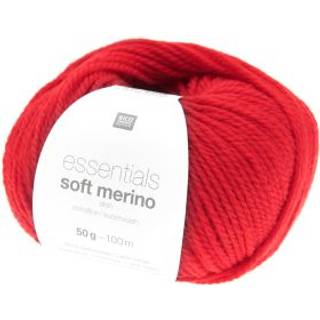 Essentials Soft Merino aran - hellrot