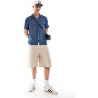 Superdry SUPERDRY Navy SUPERDRY Knitted Texture Shirt