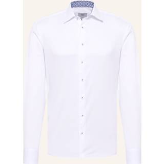 SLIM FIT Soft Luxury Shirt in white plain