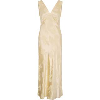 Omnes Omnes Yellow Iris Maxi Dress