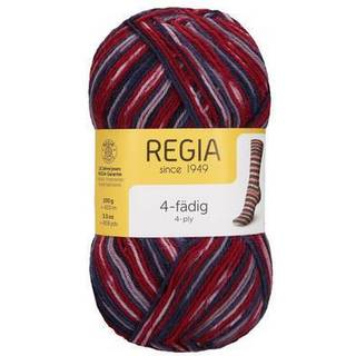 Regia 4-ply 100 g Color 07708 Skihue Indhold: 75 % ny ren uld, 25% polyamid Vægt/længde: 100 g = ca. 420 meter Anbefalet pind: 2.00-3.00 mm Strikkefasthed: 10 x 10 cm = 30 m x 42 p Vask: Kan maskinvaskes ved maks 40 grader / Tørres fladt.