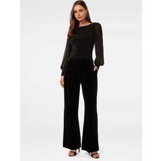 Forever New Anastasia Velvet Brede bukseben BukserEU 36 (UK 8)
