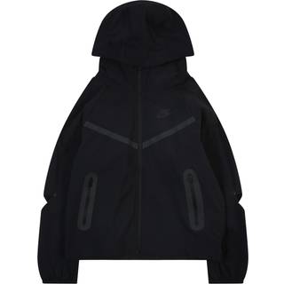 Vævet Nike Tech-jakke til større børn (drenge) - sort - M
