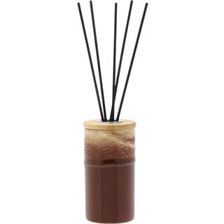 Villa Collection Iris duftolie 5,5x10,5 cm Brun-flødehvid-Woodu eucalyptus