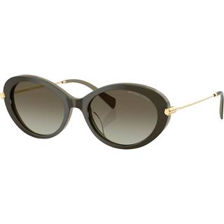 Michael Kors Kvinde MK2245U ROCKAWAY 40193M Solbriller Acetat Grøn Grøn Rund Normal Skygge - Grøn