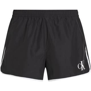 Runner Swim Shorts - CK Monogram - Black - XL