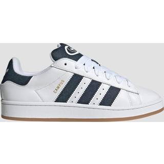 Campus 00s sko - Cloud White / Night Indigo / Gold Metallic - 48