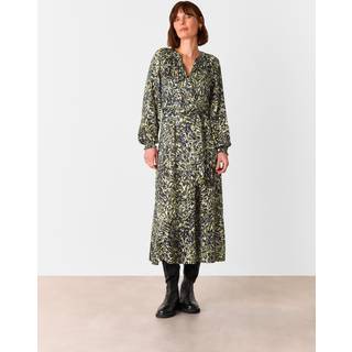 Whistles Whistles Marlow Leopard Swirl Kjole - EU 44 (UK 16)