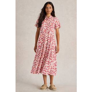 White Stuff White Stuff Pink Rua Jersey Shirt Dress