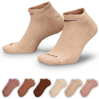 Nike Everyday Plus Cushioned-No-Show-træningsstrømper (6 par) - multifarvet - 42-46