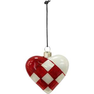 Julekugle Flettet Hjerte