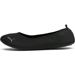 Women&#39;s Puma Iliana Ballerina, Black, Size 37, Shoes - Gold - 37