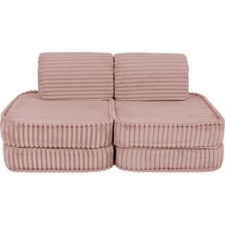 MeowBaby Churros Sofa Basic, Ruby Chocolate Pink