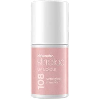 Alessandro Negle Striplac-UV-ColourUV Nagellack 108 Sinful Glow - shimmer 6,5 ml () - 6,5 ml