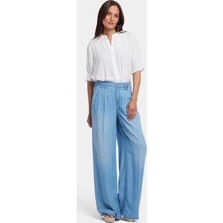 NYDJ NYDJ Blue Whitney Pleated Trousers