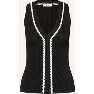 Reiss Lanette Ribbet Craft Vest TopSmall